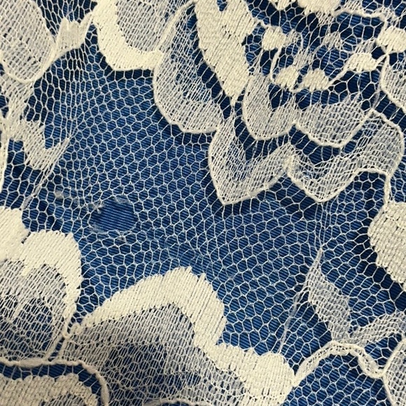 Handmade Vintage Costume Floral Lace Dress - Picture 11 of 15